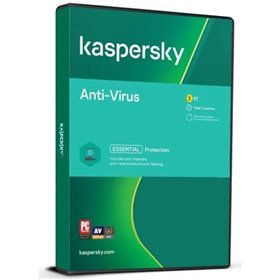 Kaspersky Anti Virus (1 Ano / 1 Dispositivo)