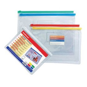 Bolsa A4 Fecho Correr Flexível 1un