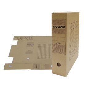 Caixa Arquivo Definitivo L80 340x250mm Kraft 50un