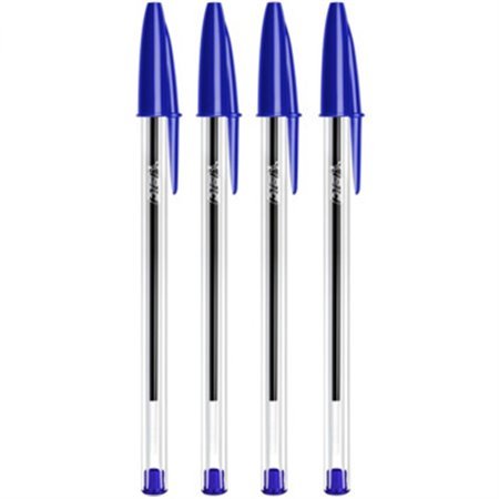 Esferográfica BIC Cristal Ball Point Azul 1mm 4un