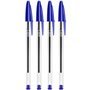 Esferográfica BIC Cristal Ball Point Azul 1mm 4un