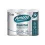 Papel Higiénico Doméstico 24mts 2Fls 30g Amoos 12 Rolos