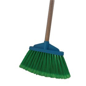 Vassoura Nylon Despontada Super Pelo Macio com Cabo