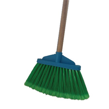 Vassoura Nylon Despontada Super Pelo Macio com Cabo