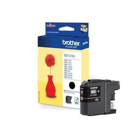 Tinteiro original Brother LC121 Preto - LC121BKBP