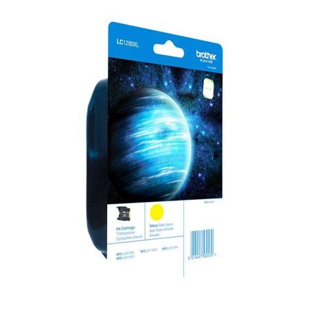 Tinteiro original Brother LC1280XL amarelo - LC1280XLYBP