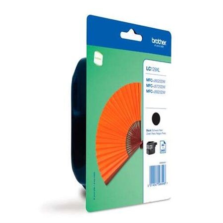 Tinteiro original Brother LC129XL preto - LC129XLBKBP