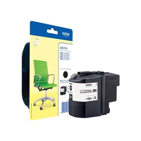 Tinteiro original Brother LC229XL preto - LC229XLBKBP