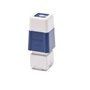 Brother PR1212E6P Pack de 6 suportes de carimbo originais - 12x12mm - Azul