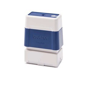 Brother PR1438E6P Pack de 6 suportes de carimbo originais - 14x38mm - Azul