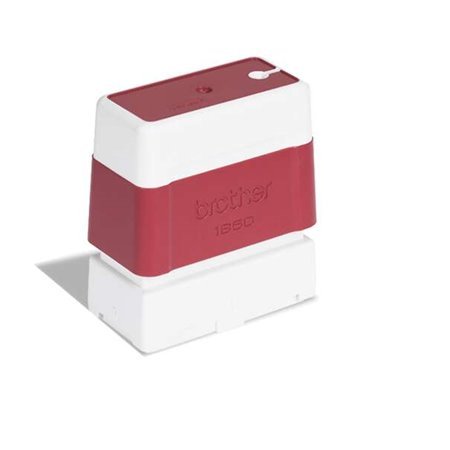 Brother PR1850R6P Pack de 6 suportes de carimbo originais - 18x50mm - Vermelho