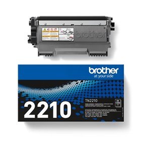 Toner original preto Brother TN2210
