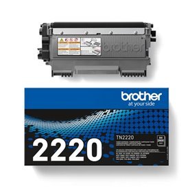 Toner original preto Brother TN2220