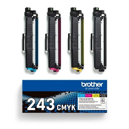 Brother TN243 4-Pack Toners Originais - TN243CMYK