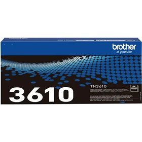 Toner original preto Brother TN3610 - TN3610