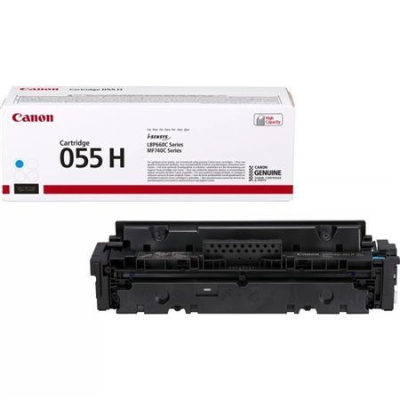 Toner original Canon 055H ciano - 3019C002