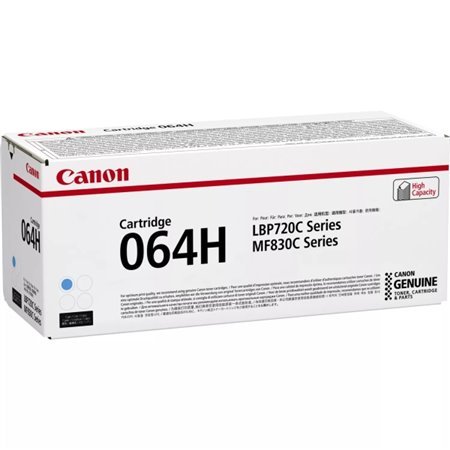 Toner original Canon 064H ciano - 4936C001