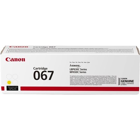 Toner original Canon 067 amarelo - 5099C002