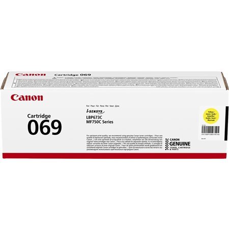Toner original Canon 069 amarelo - 5091C002