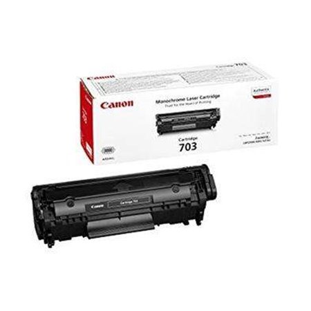 Toner original preto Canon 703 - 7616A005