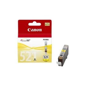 Tinteiro original Canon CLI521 amarelo - 2936B001