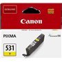 Tinteiro original Canon CLI531 amarelo - 6121C001/CLI531Y