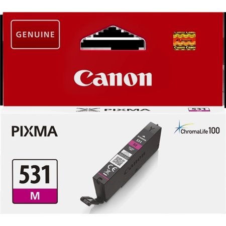 Tinteiro original Canon CLI531 Magenta - 6120C001/CLI531M