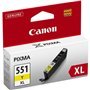 Tinteiro original Canon CLI551XL amarelo - 6446B001