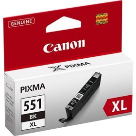 Tinteiro original Canon CLI551XL preto - 6443B001