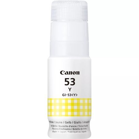 Garrafa original Canon GI53 amarelo - GI53Y/4690C001