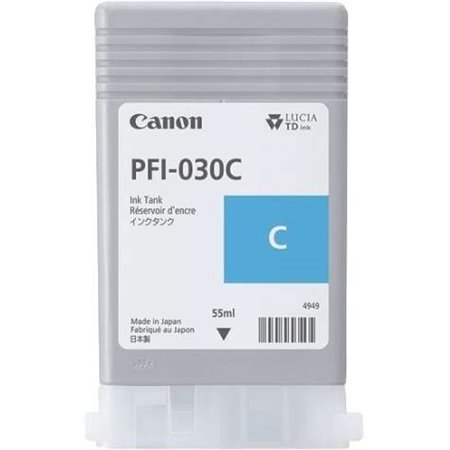 Tinteiro original Canon PFI030 Ciano - 3490C001