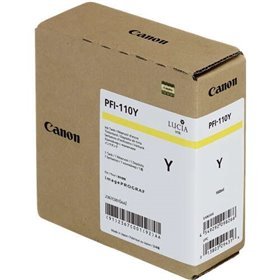 Tinteiro original Canon PFI110 amarelo - 2367C001