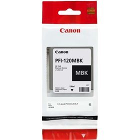 Tinteiro original Canon PFI120 preto fosco - 2884C001
