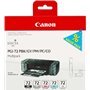Tinteiros originais Canon PGI72, Pack de 5 unidades - Preto fotográfico, Cinza, Magenta fotográfico, Ciano fotográfico, Otimizad