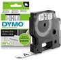 Etiquetas original Dymo D1 45013 para etiquetadora - Texto preto em fundo branco - Largura 12 mm x 7 metros - S0720530