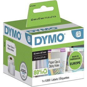 Dymo LW 11354 Etiquetas autoadesivas multiuso originais - 57x32mm - 1000 unidades - S0722540