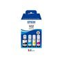 Pack de 4 frascos de tinta originais Epson 102 - C13T03R640