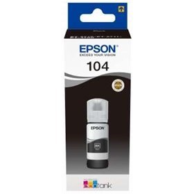 Garrafa original Epson 104 preto - C13T00P140