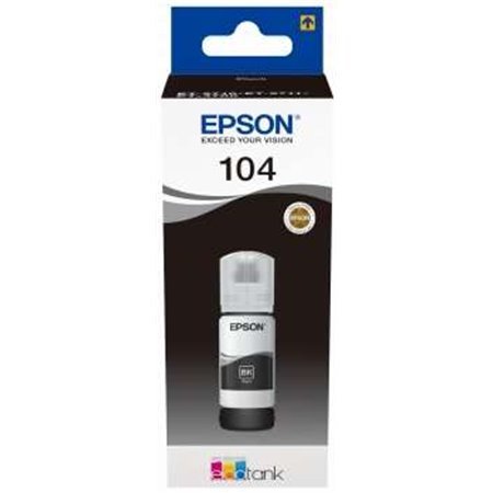 Garrafa original Epson 104 preto - C13T00P140