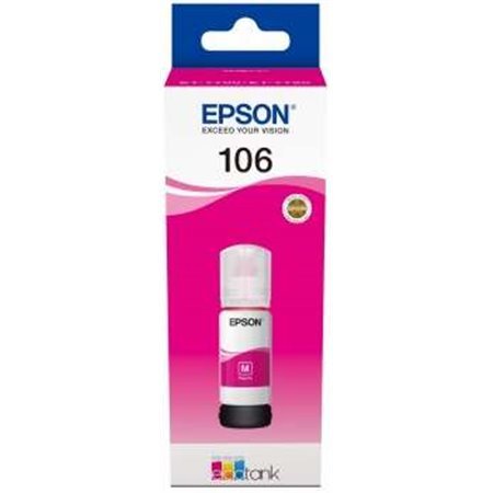 Garrafa original Epson 106 Magenta - C13T00R340