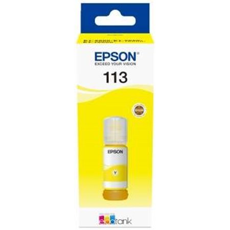 Garrafa pigmentada original Epson 113 Yellow - C13T06B440