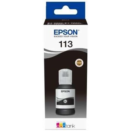 Garrafa pigmentada original Epson 113 preta - C13T06B140