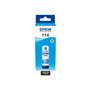 Garrafa pigmentada original Epson 114 Cyan - C13T07B240