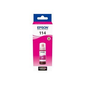 Garrafa pigmentada original Epson 114 Magenta - C13T07B340