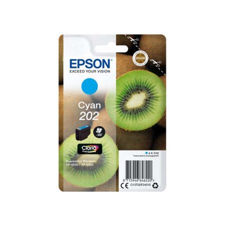 Tinteiro original Epson 202 Cyan - C13T02F24010
