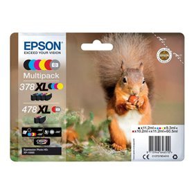 Epson 378XL/478XL 6-Pack Tinteiros originais - C13T379D4010