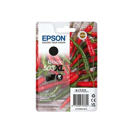 Tinteiro original preto Epson 503XL - C13T09R14010