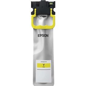 Tinteiro original Epson T01C4 amarelo - C13T01C400