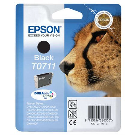 Tinteiro original Epson T0711 Preto - C13T07114012