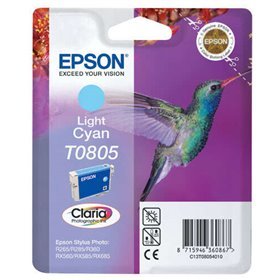 Tinteiro original Epson T0805 ciano claro - C13T08054011